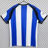 2001-02 Mens retro Deportivo La Coruna  home soccer Jersey