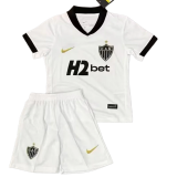 2026-27 Kids Mineiro Away white Soccer Jersey