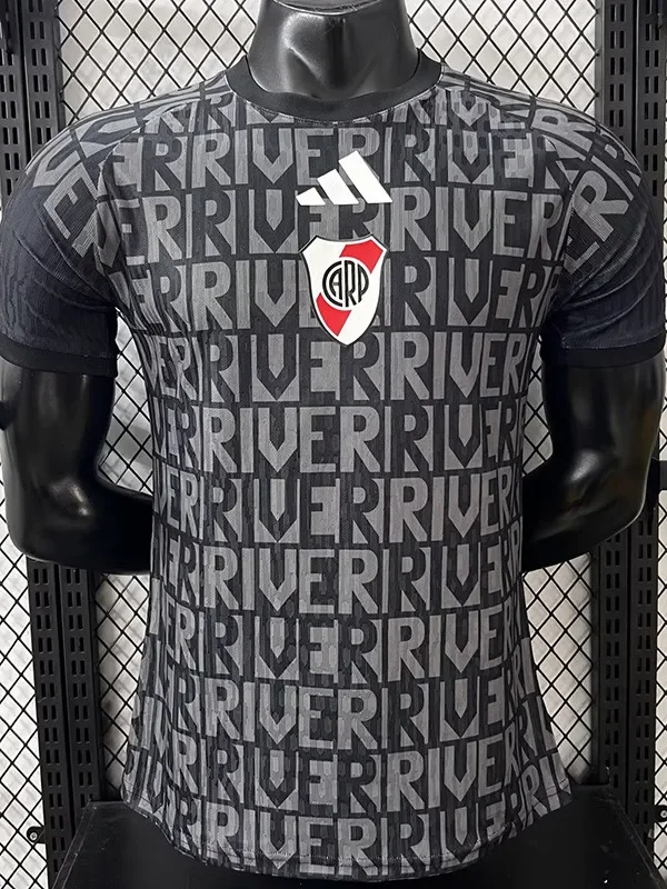 2026-27 Mens River Plate Black Player Version Soccer Jersey
