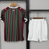 2026-27 Kids Fluminense home Soccer Jersey