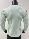 2026-27 Mens France away Long Sleeve  Player Version Soccer Jersey