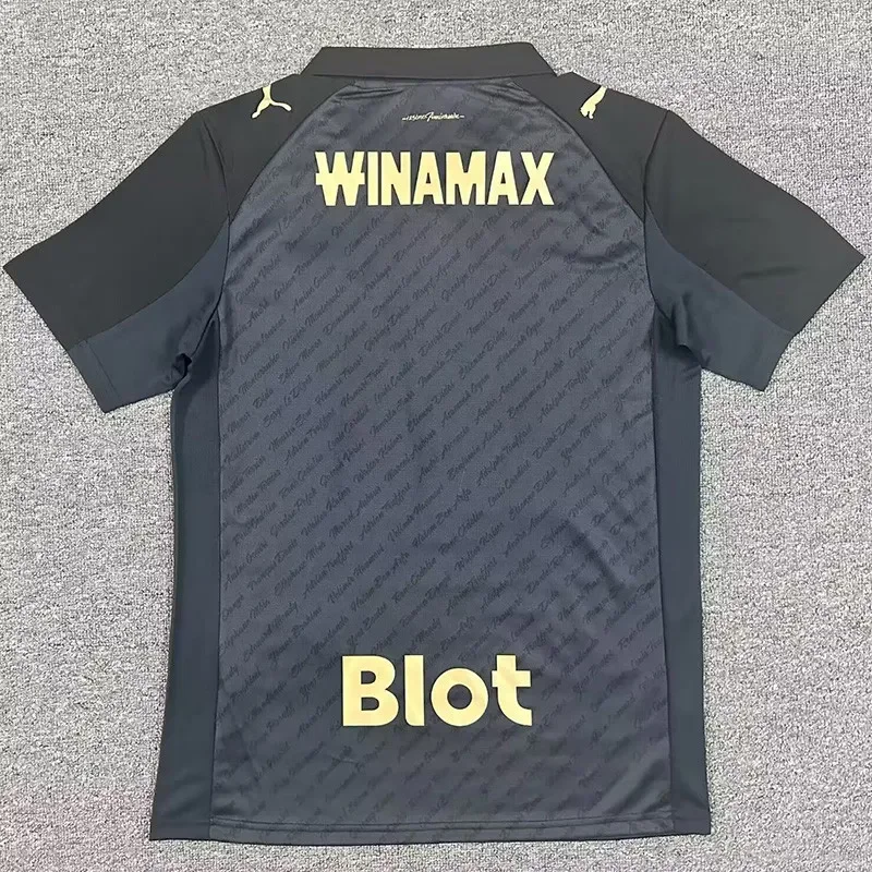 2025-26 Stade Rennais Black 125th Anniversary Fans Soccer Jersey