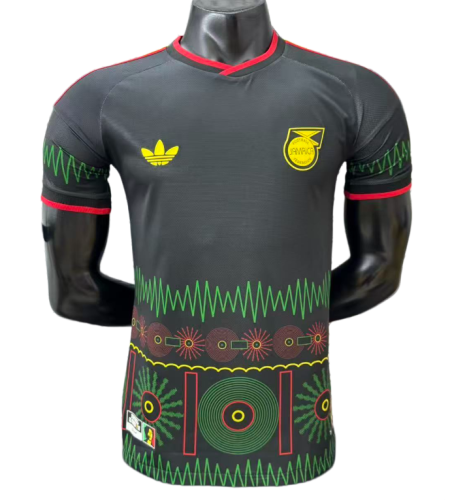 2026-27 Mens Jamaica away black Player version Soccer Jersey