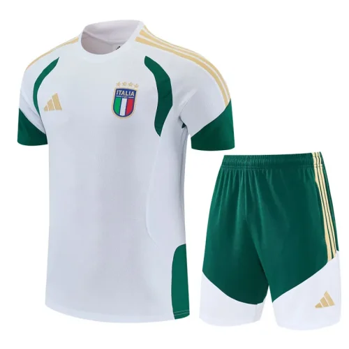 2026-27 Italy  White Training Short Suit
