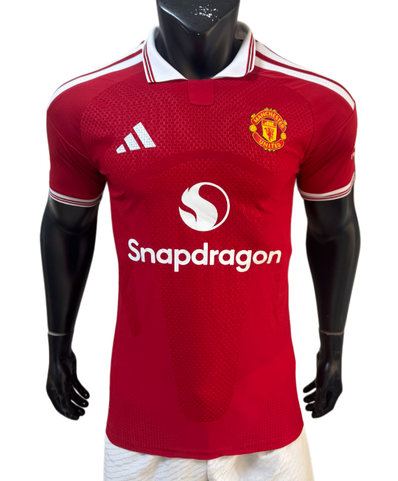2026-27 Mens Manchester United home Player version Soccer Jersey