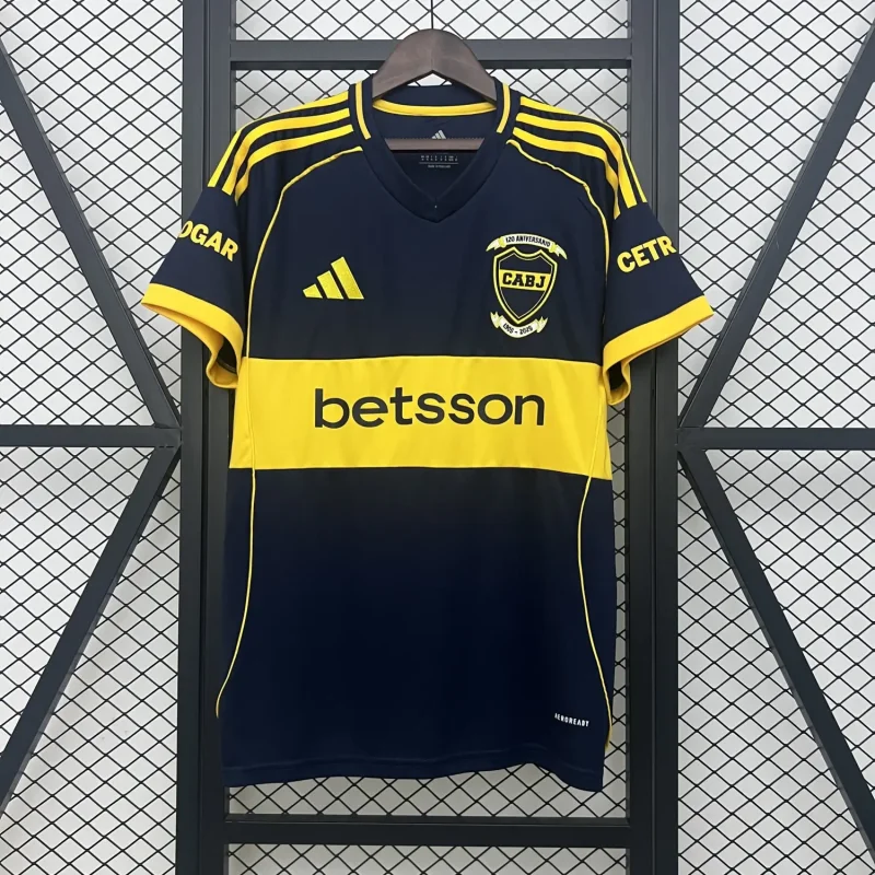 2025-26 Mens Boca Juniors Home Fans Soccer Jersey