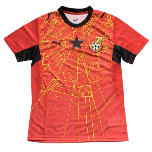2026-27 Mens Ghana red soccer jersey