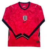 2026 Mens England away red long sleeve Soccer Jersey
