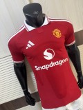 2026-27 Mens Manchester United home Player version Soccer Jersey
