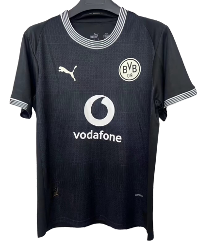 2025-26 Mens Borussia Dortmund Rote Erde 100th Anniversary Fans soccer jersey