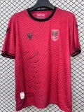 2026-27 Mens  Albania red home Soccer Jersey