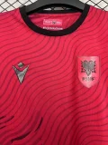 2026-27 Mens  Albania red home Soccer Jersey