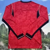 2026 Mens England away red long sleeve Soccer Jersey