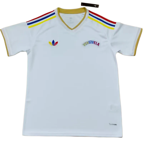 2026-27 Mens Venezuela away white  soccer jersey