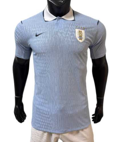 2026-27 Mens Uruguay home  Player version Soccer Jersey