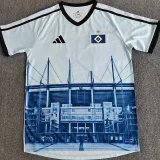 2025-26 Mens Hamburg SV Blue Special Edition Fans Soccer Jersey
