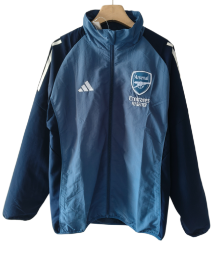 2026-27 Mens Arsenal  royal blue Windbreaker