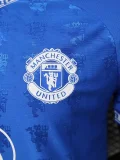 2026-27 Mens Manchester United Blue Special Edition Player version Soccer Jersey