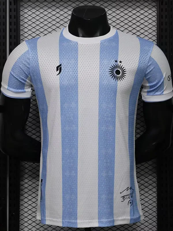 2026-27 Mens Argentina Blue White Player Version Soccer Jersey