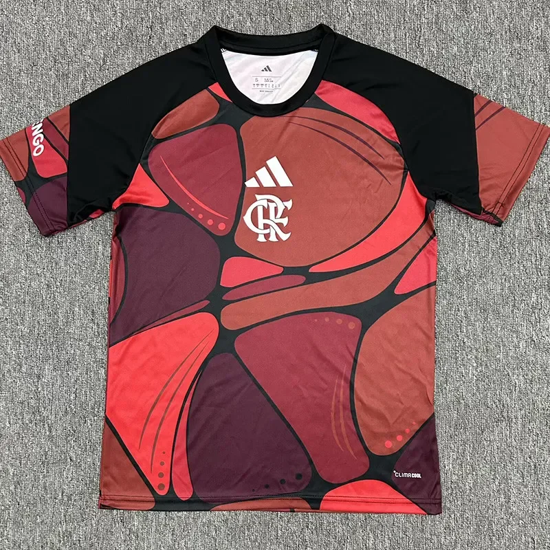 2026-27 Mens Flamengo Red Black soccer jersey