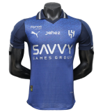 2026-27 Mens Al-Hilal Royal blue Special Edition Player Version Soccer Jersey