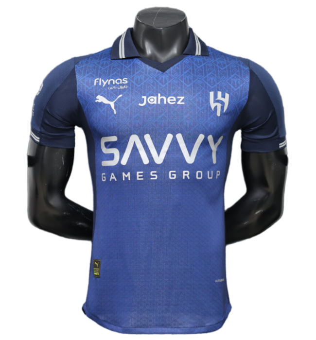 2026-27 Mens Al-Hilal Royal blue Special Edition Player Version Soccer Jersey