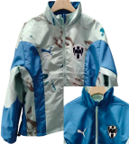 2025-26 Monterrey White Blue Double Sided Windbreaker