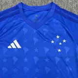 2026-27 Cruzeiro Home Long Sleeve Soccer Jersey