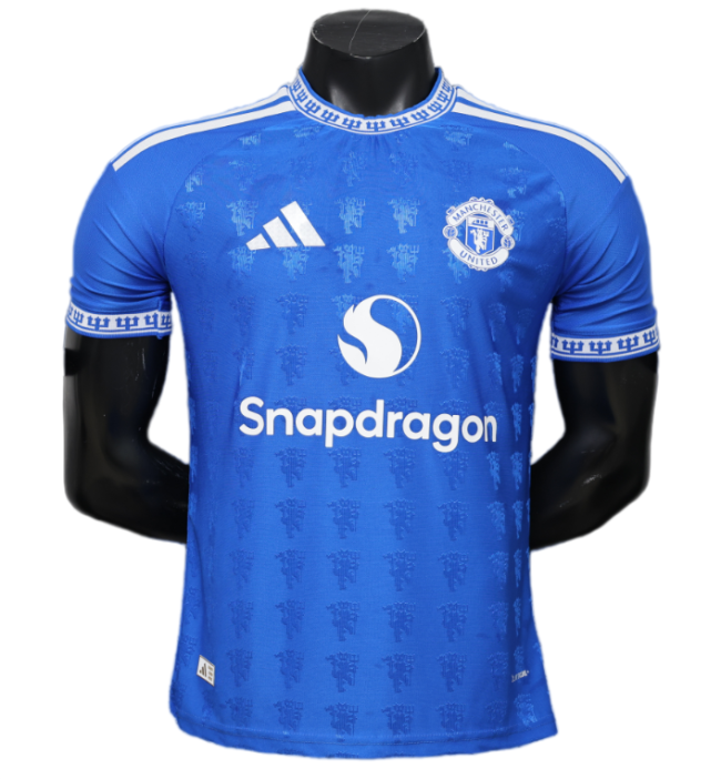 2026-27 Mens Manchester United Blue Special Edition Player version Soccer Jersey