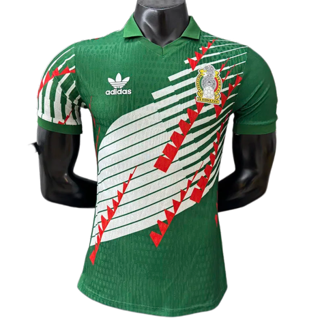 2026-27 Mexico Ｇreen Special Edition White stripe Player Version Soccer Jersey