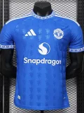 2026-27 Mens Manchester United Blue Special Edition Player version Soccer Jersey