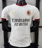 2026-27 Mens AC Milan white away Player version Soccer Jersey