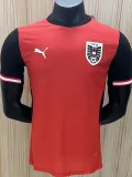 2026-27 Mens Austria home red  Player version soccer jersey