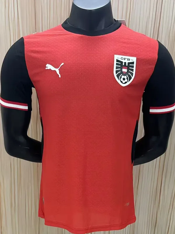 2026-27 Mens Austria home red  Player version soccer jersey