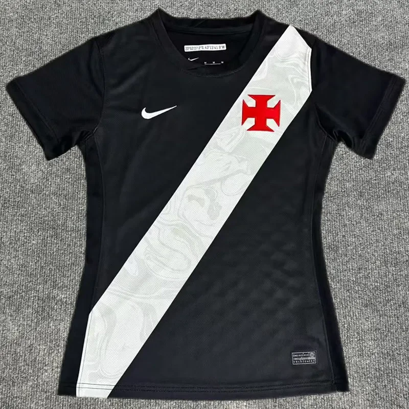 2026-27  Women Vasco da Gama FC home black soccer  Jersey