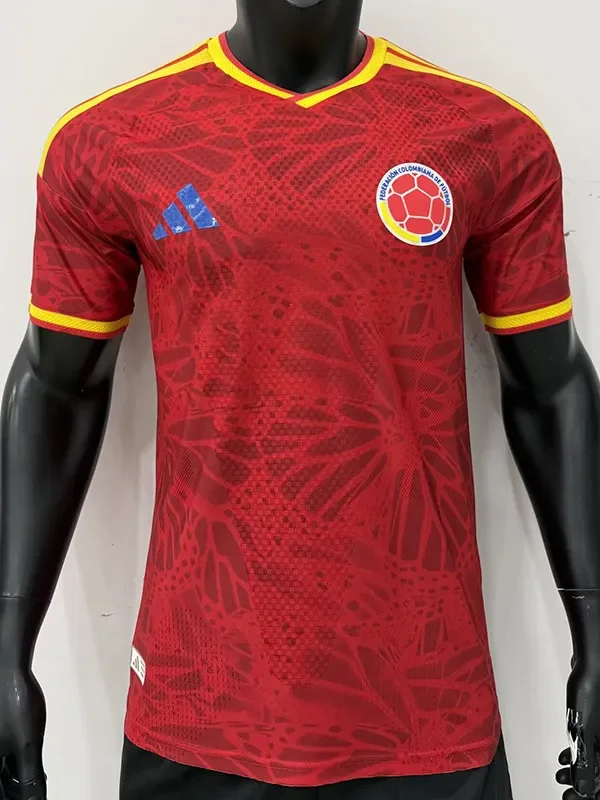 2026-27 Mens Colombia Red Special Edition Player Version Soccer Jersey