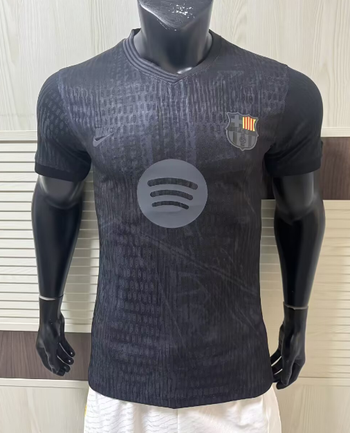 2026-27 Mens Barcelona Special Edition black  Player version soccer Jersey