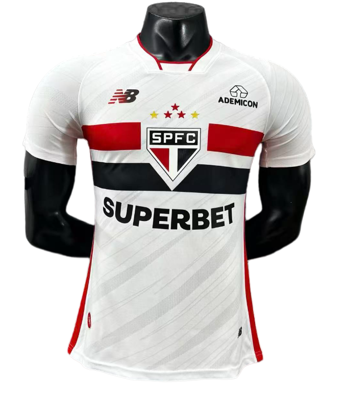 2026-27 Mens Sao Paulo Home Player Version Soccer Jersey