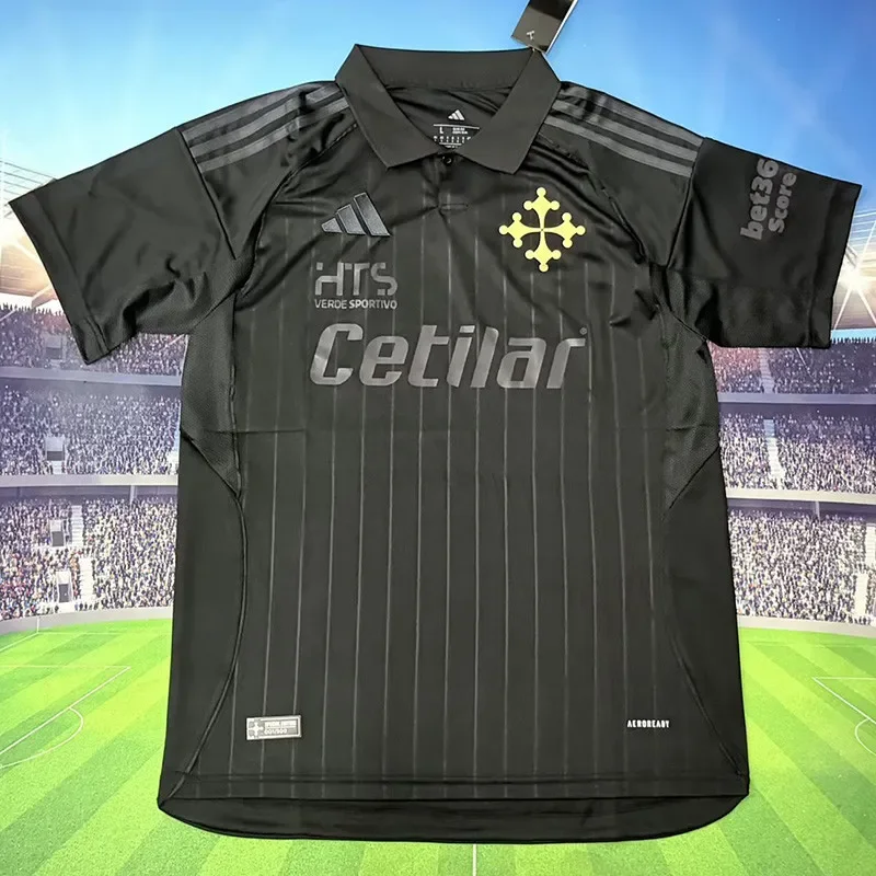 2025-26 Mens Pisa SC Black Special Edition Fans Soccer Jersey