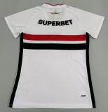 2026-27 Women Sao Paulo home white soccer jersey