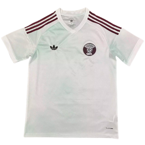 2026-27 Mens Qatar Away white Fans Soccer Jersey