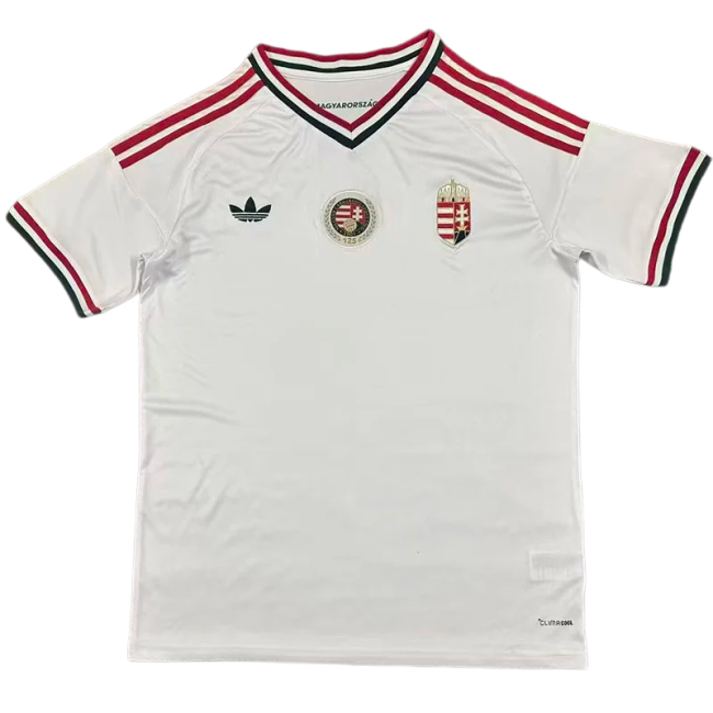 2026-27 Mens Hungary Away white soccer jersey