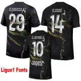 2025-26 Mens PSG Jordan Night Edition  Player version Soccer jersey