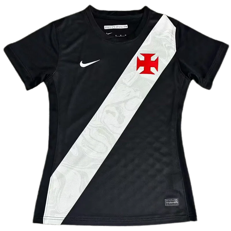 2026-27  Women Vasco da Gama FC home black soccer  Jersey