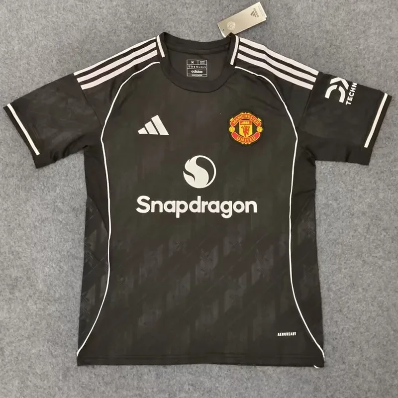 2026-27 Mens Manchester United  black Special Edition Fans Soccer Jersey