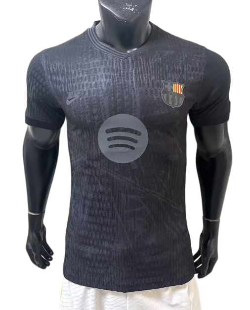2026-27 Mens Barcelona Special Edition black  Player version soccer Jersey