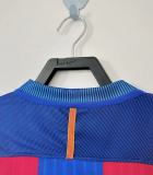 2016-2017  Retro Barcelona Home Long Sleeve  Soccer Jersey