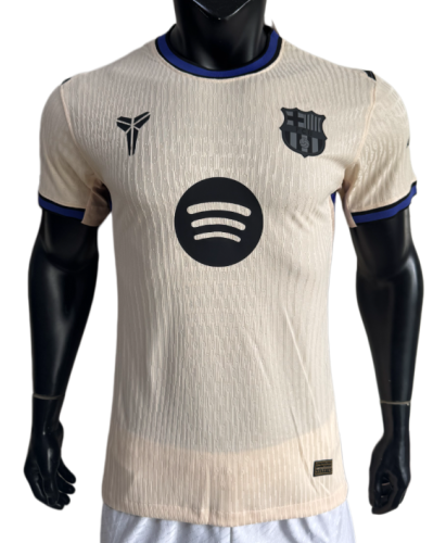 2025-26 Mens Barcelona Player away  soccer Jersey