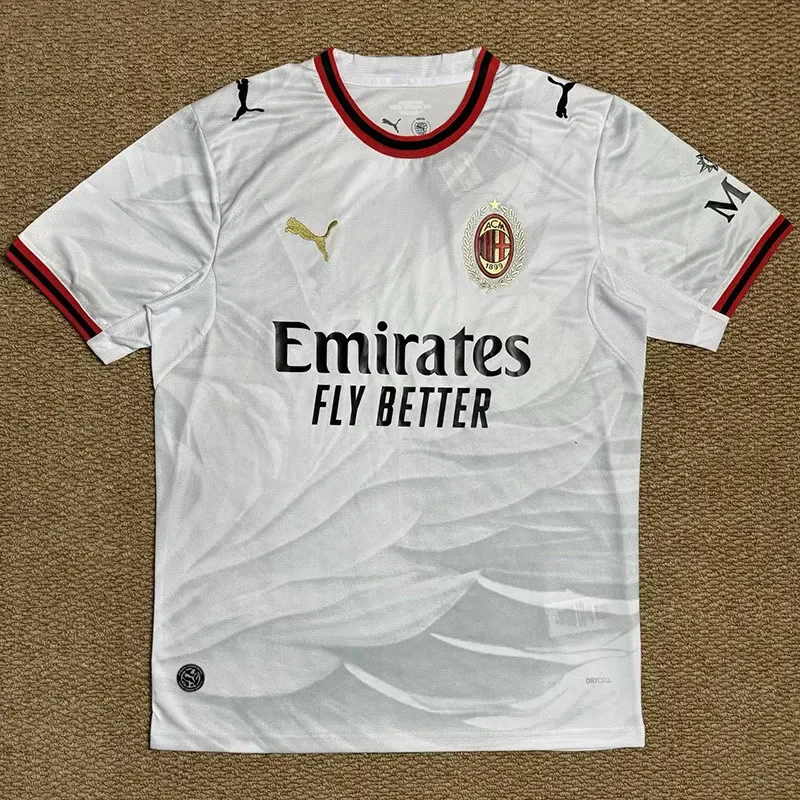 2026-27 Mens AC Milan white  Away soccer Jersey