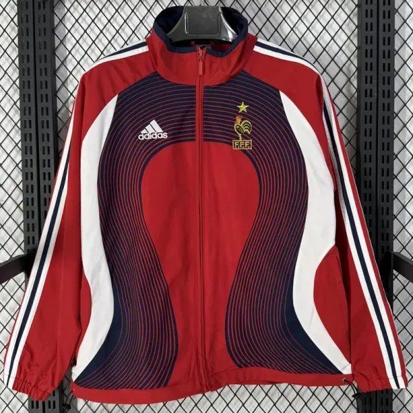 2026-27 France Red Windbreaker